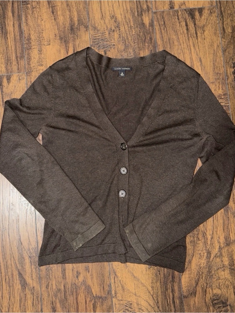Banana Republic Sweater Women’s Medium Brown Long Sleeve Cardigan